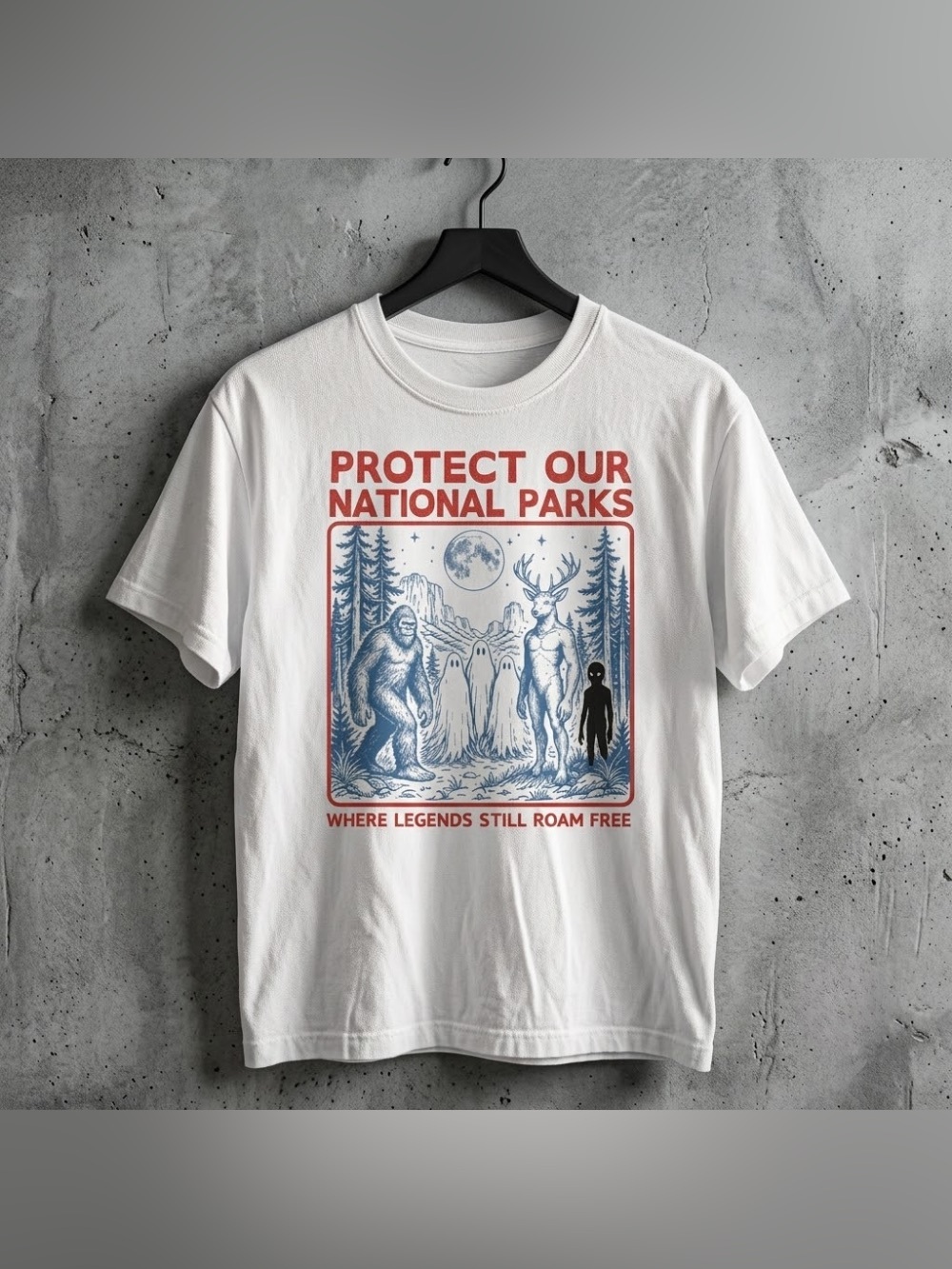 Protect Our National Parks Graphic Tee - White
